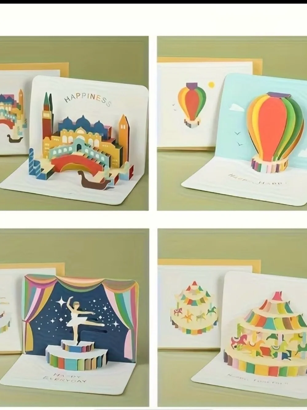 Pop-Up Birthday Card Your Choice